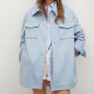 Mango Oversized Shacket